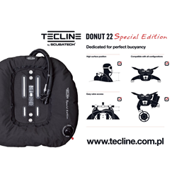 Donut 22 Special Edition Black, With Dir Harness &  Bp